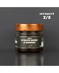 Crème d'olives noires & harissa 90gr