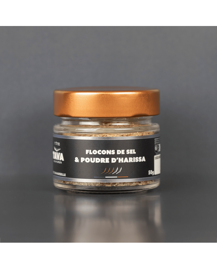 Flocons de sel Maldon à l'harissa 50gr