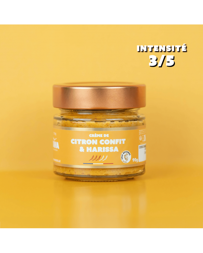 Crème de citrons confits à l'harissa 90gr