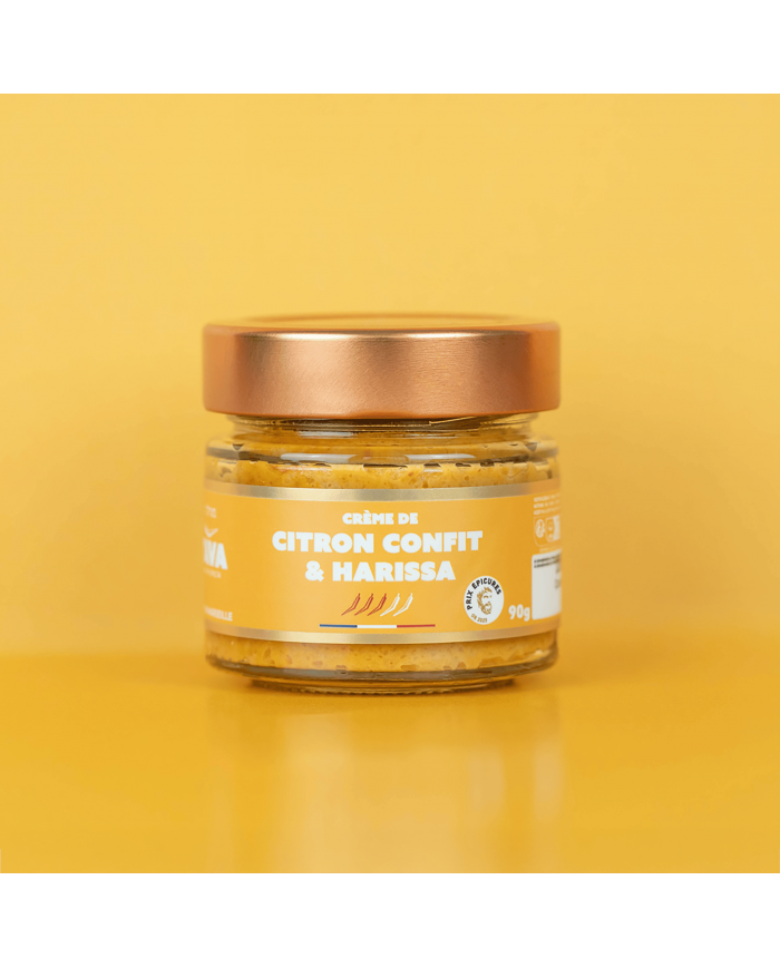 Crème de citrons confits à l'harissa 90gr