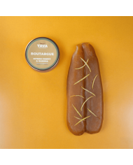 Boutargue citron confit & harissa